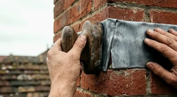 Chimney flashing work in Lewis Center